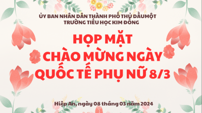 Công đoàn cơ sở trường Tiểu học Kim Đồng tổ chức nhiều hoạt động nhân ngày Quốc tế Phụ nữ 08-03