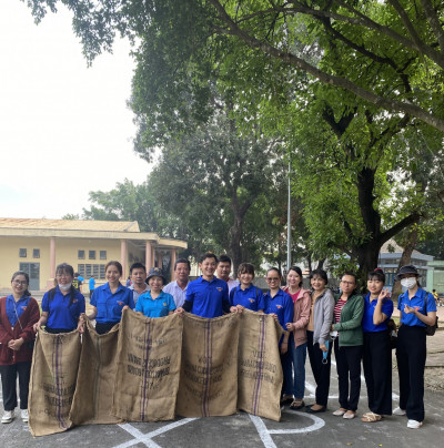 Trường Tiểu học Kim Đồng tham gia Hội thi liên hoan các môn thể thao của Đảng Ủy phường Hiệp An.