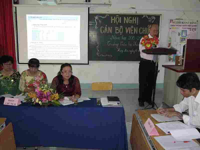 Hội nghị cán bộ công chức – viên chức năm học 2015 – 2016