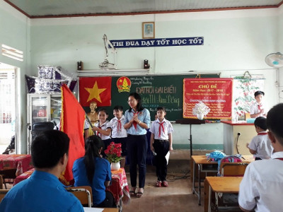 Đại hội liên đội nhiệm kỳ 2018 - 2019