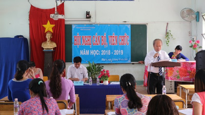 Hội nghị cán bộ, viên chức năm học 2018 – 2019