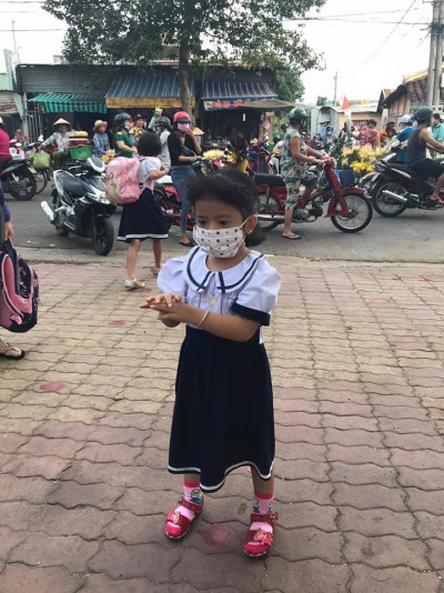 Công tác phòng chống dịch Covid của trường tiểu học Kim Đồng