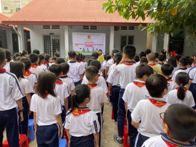 Ngày hội "Thiếu nhi vui khỏe - Công nhận hoàn thành chuyên hiệu RLĐV" NH 2020 - 2021