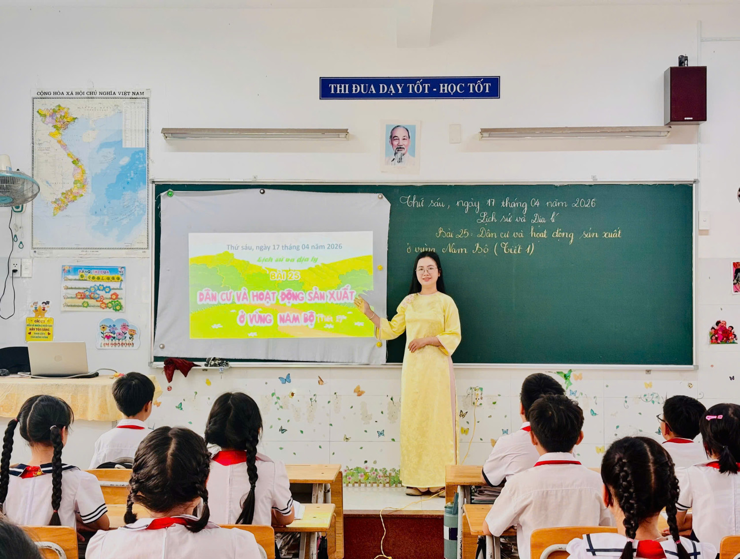 Nâng cao chất lượng dạy học thông qua tích hợp công dân số trong môn Lịch sử và Địa lí lớp 4