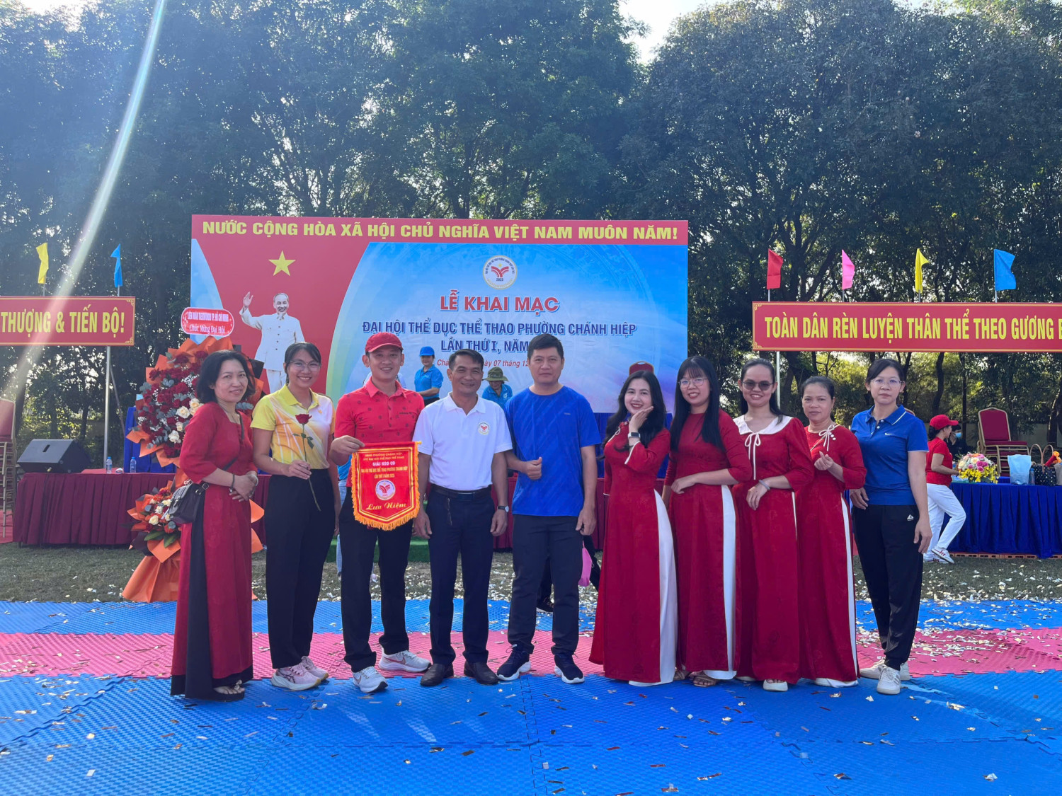 Trường tiểu học Kim Đồng tham gia Đại hội TDTT phường Chánh Hiệp lần thứ 1 năm 2025